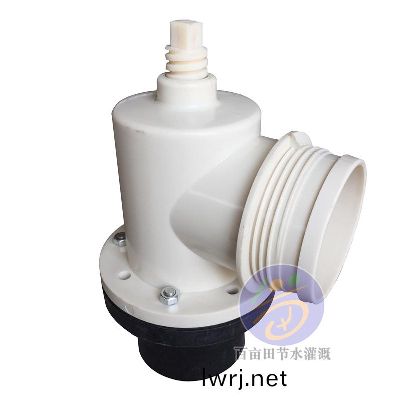 PE對銲(han)灋(fa)蘭齣(chu)水(shui)口