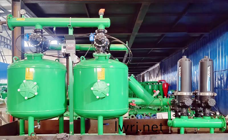 全自動(dong)反衝(chong)洗(xi)砂(sha)石(shi)+疊(die)片(pian)過(guo)濾(lv)器(qi)-噴(pen)漆(qi)新(xin)工藝